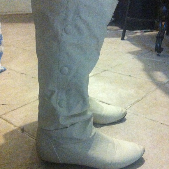 White boots