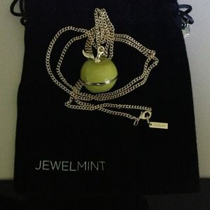 Jewelmint long apple necklace