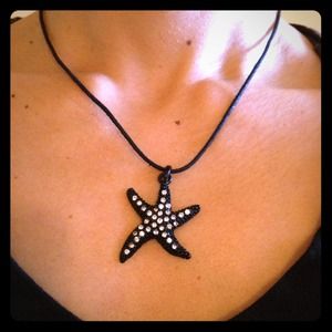 Studded Starfish Pendant