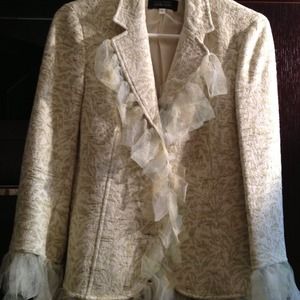 Jacket and Skirt Suit by Teri Jon