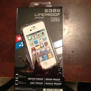 White life proof case