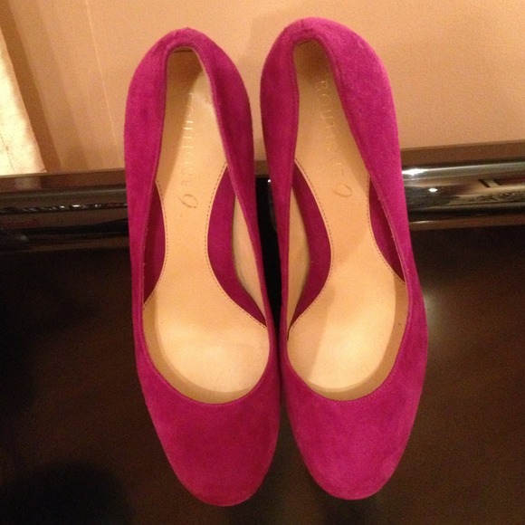 Suede , leather upper and leather sole shoes