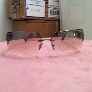 Authentic Juicy sunglasses with rhinestones