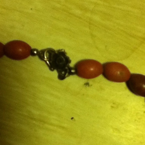 Stone , Swarovski , sterling s. necklace - Picture 3 of 3