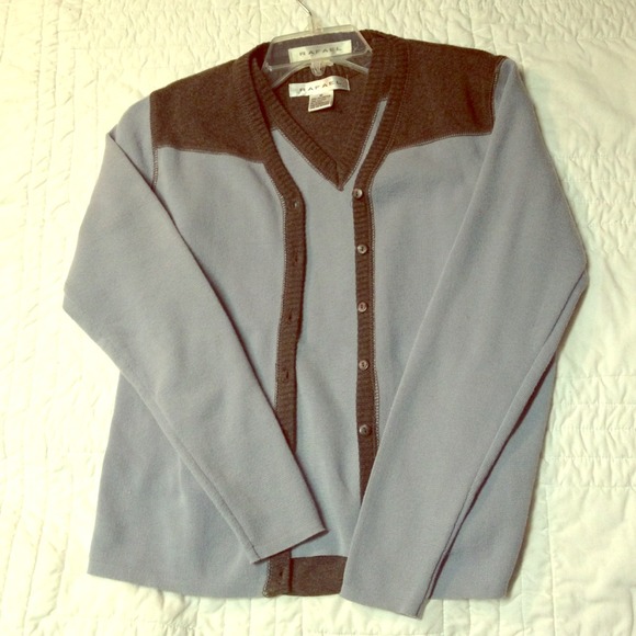 Sweater set cardigan and vest - Picture 1 of 4