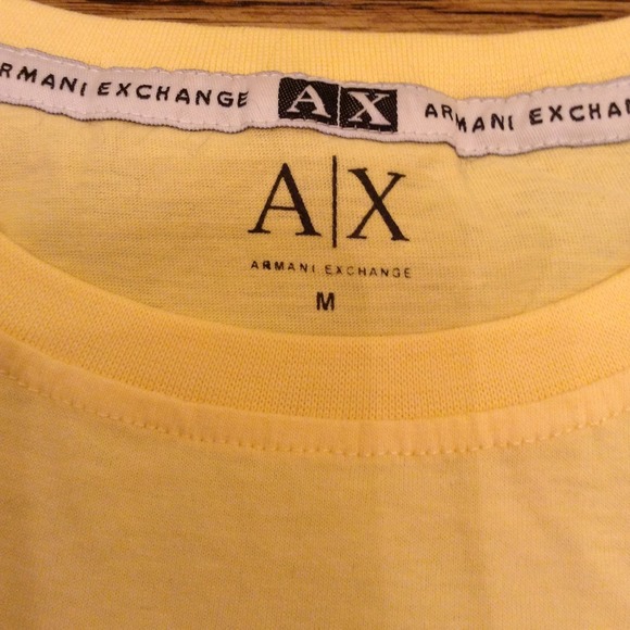 Men's A/X ARMANI EXCHANGE t-shirt size M - Picture 3 of 4