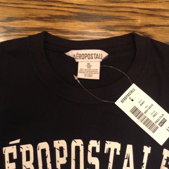 Men's Black AEROPOSTALE t-shirt. Size XL - Picture 3 of 3