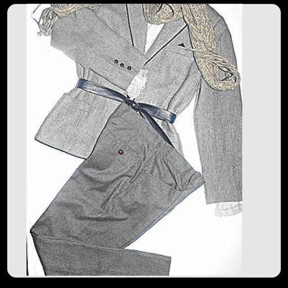 Vintage Wool Flannel Trouser By Free PeopleVFM - Picture 1 of 4