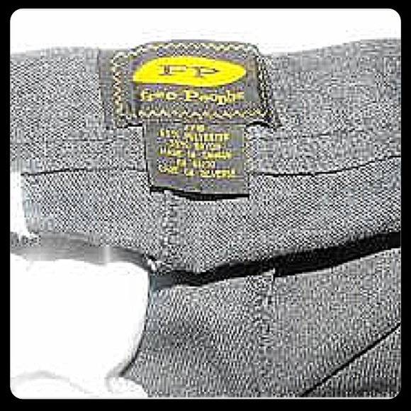 Vintage Wool Flannel Trouser By Free PeopleVFM - Picture 4 of 4