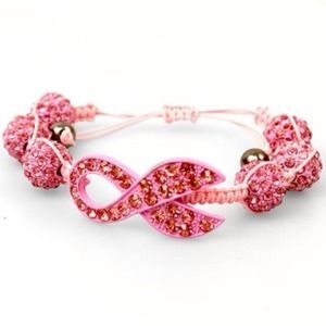 Breast cancer awareness bracelet