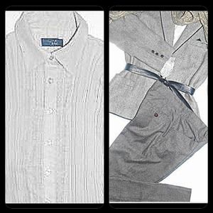 N.W."Rock Me Amadeus" Classic Lace Button Front