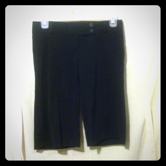 Black dress shorts