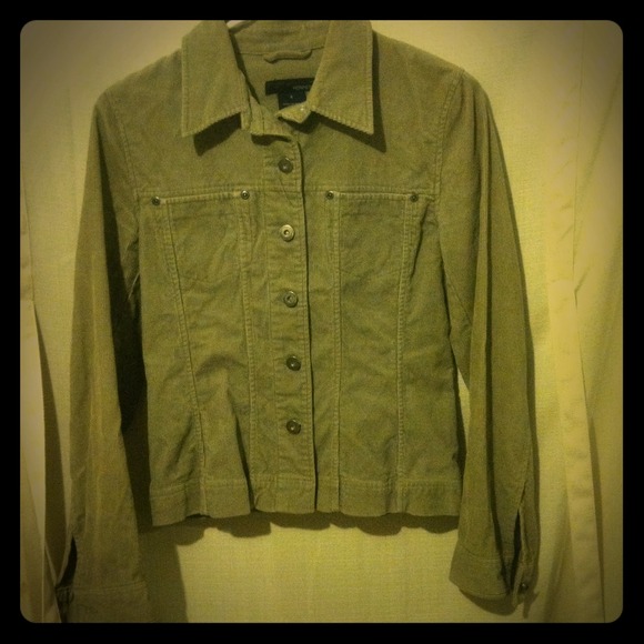 Beige corduroy jacket