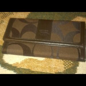 Coach inspired wallet
