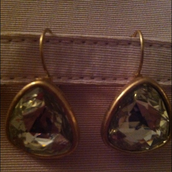 Banana Republic Goldtone Earrings - Picture 2 of 2