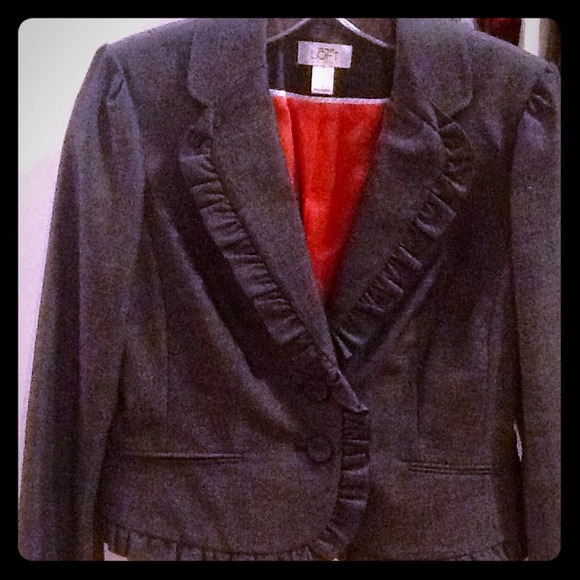 Charcoal blazer (matching slacks for sale also!)