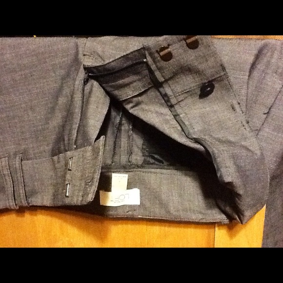 Charcoal slacks (blazer for sale separately!)
