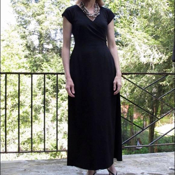 SOLD!!! On eBay. Little Black maxi Dress XS/S