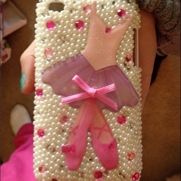 💢SOLD💢Handmade custom Ballerina IPod Touch Case