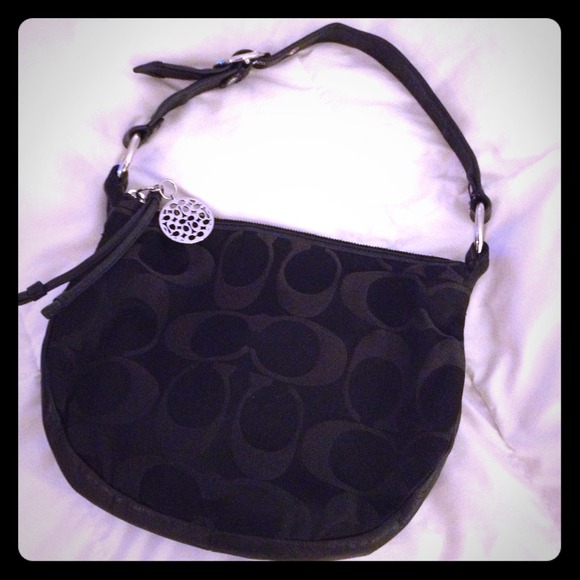 COACH Signature Small Shoulder Bag