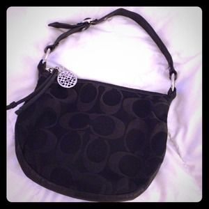 COACH Signature Small Shoulder Bag