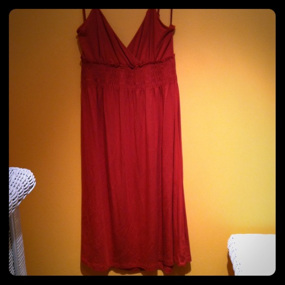 Orange dress from old navy