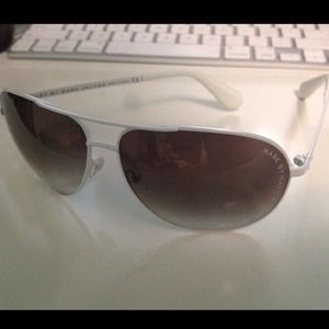 Marc by Marc Jacobs white aviator frames
