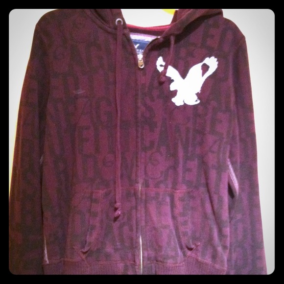 American eagle full zip sweatshirt
