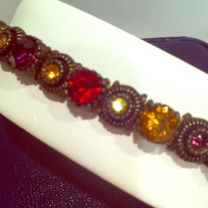 💢REDUCED💢Beautiful colored gemstone bracelet