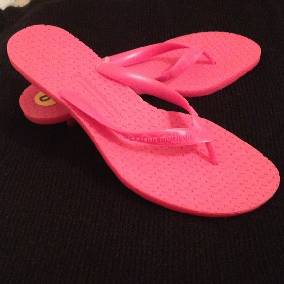 Pink Sigerson Morrison flip flops