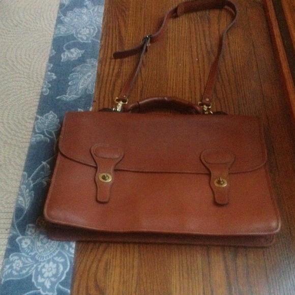 Satchel Briefcase/laptop carrying case leather