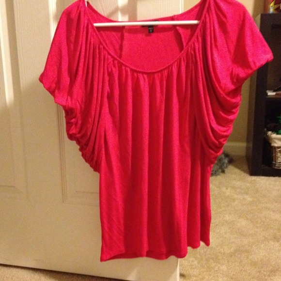 Hot Pink Short Sleeve Express Shirt