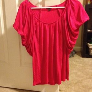 Hot Pink Short Sleeve Express Shirt