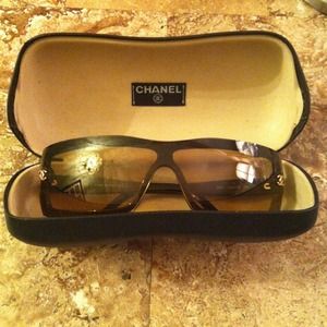 Authentic Chanel Shield Sunglasses