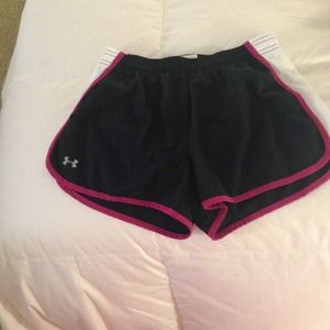 Under armour exercise shorts