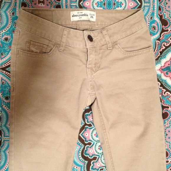 Girls Abercrombie jeggings