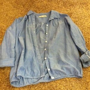 LOFT Tops - Chambray shirt RESERVED TRADE jamie_perkins LOFT Tops - Chambray shirt RESERVED TRADE jamie_perkins