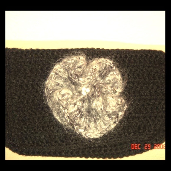 Handmade crochet clutch