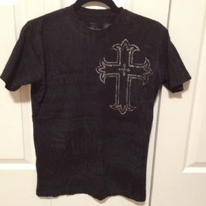 Men/boy Affliction Graphic T-shirt