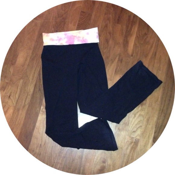 Tie dye yoga pants