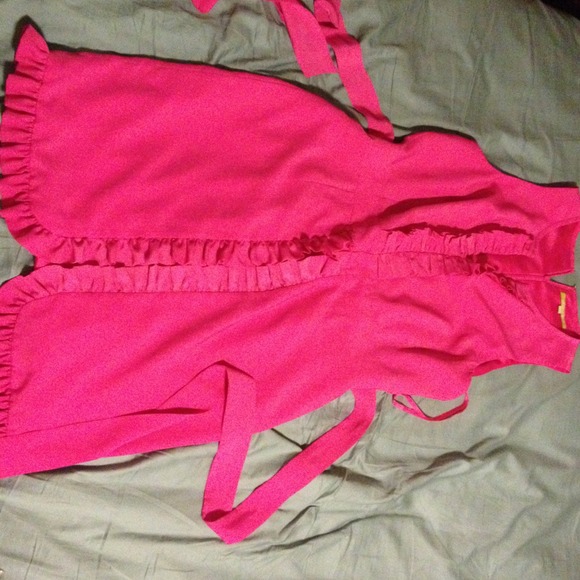 Bubble gum  pink dress