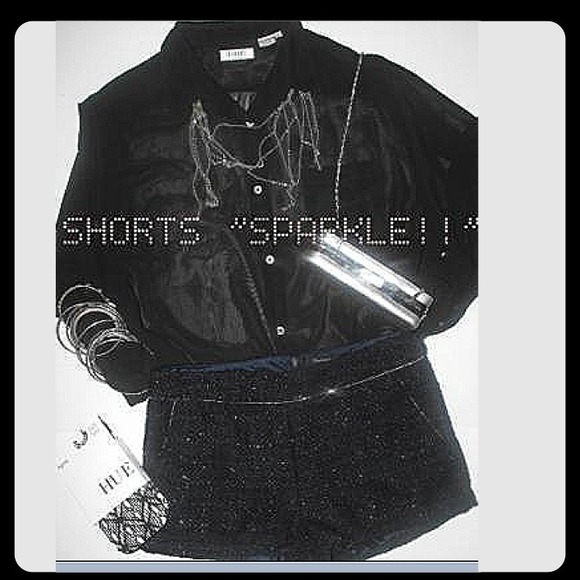 N.W.T'S "Sparkle Shorts" By Manteau