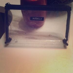 Clear makeup bag