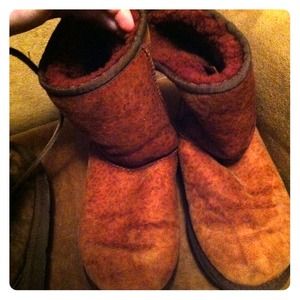 Reserved Cheetah print uggs- so warm!