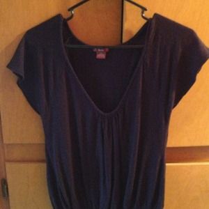 Navy blue Bobi Top