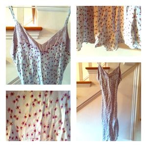 Blue and Purple Floral Dress REDUCED