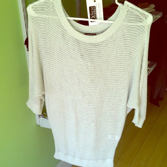 Sheer sweater from express