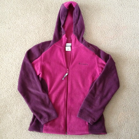 Pink and purple Columbia jacket size medium