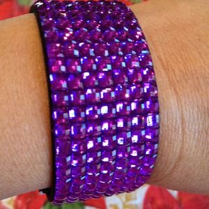 SOLD!!! BlingBling Purple Bracelet