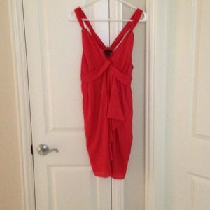 Coral Banana Republic Dress
